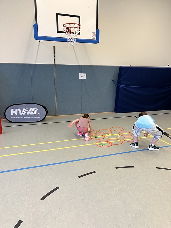 Bild einer Station zum Training der Handlungsschnelligkeit