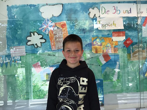 Bild des interviewten Schülers