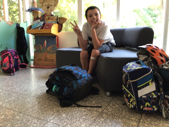 Bild des interviewten Schülers