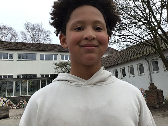 Bild des interviewten Schülers