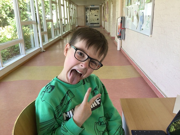 Bild des interviewten Schülers